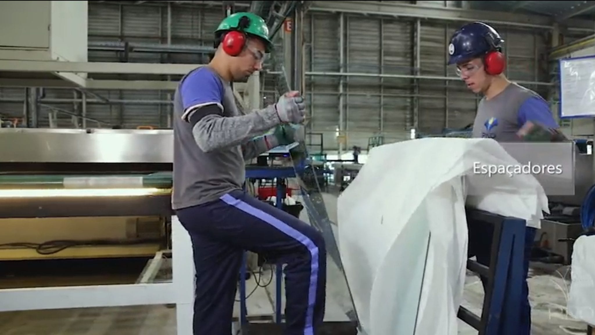 Armazenamento de vidros e transporte