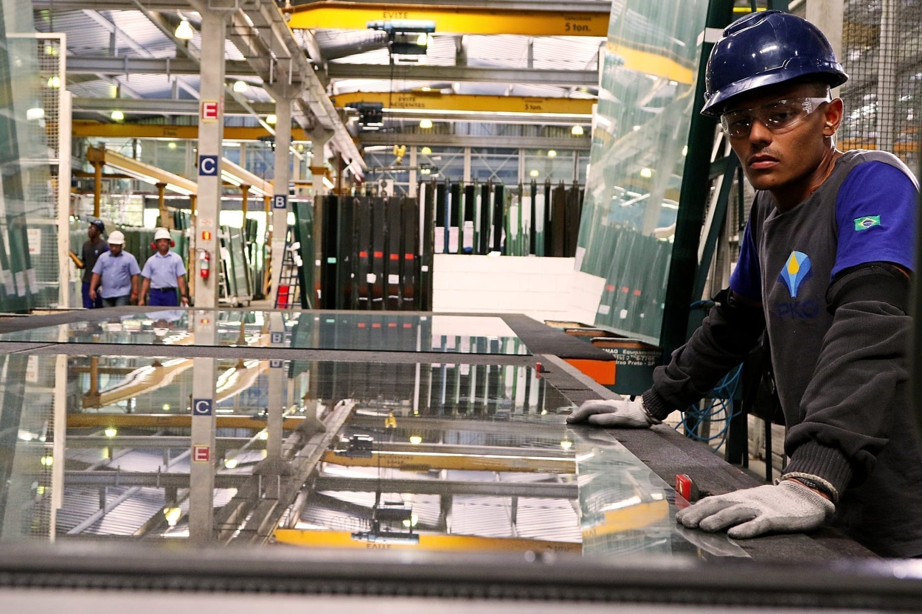 Beneficiamento do vidro