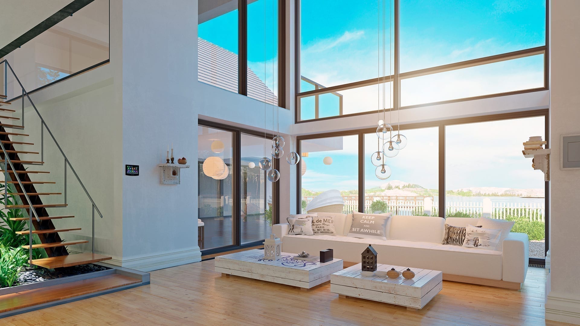 Parede de vidro x alvenaria