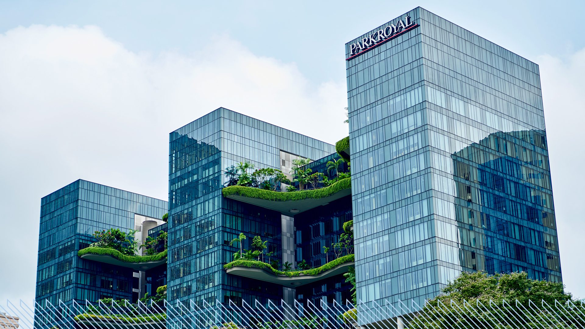 Arquitetura biofilica - arquitetura sustentável - biofilia - torres verdes